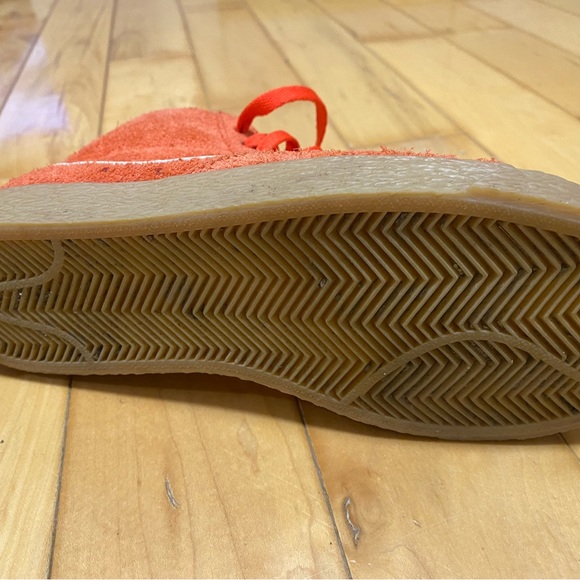 Nike blazer Mid suede vintage orange gum woman’s shoes - Picture 5 of 7